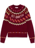 MC2 Saint Barth Kyla Nordic sweater - Red