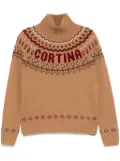 MC2 Saint Barth Meghan Nordic sweater - Brown