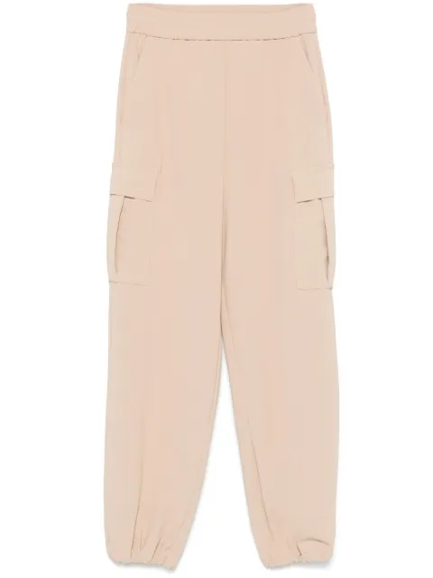 TWINSET pantalones cargo de crepé