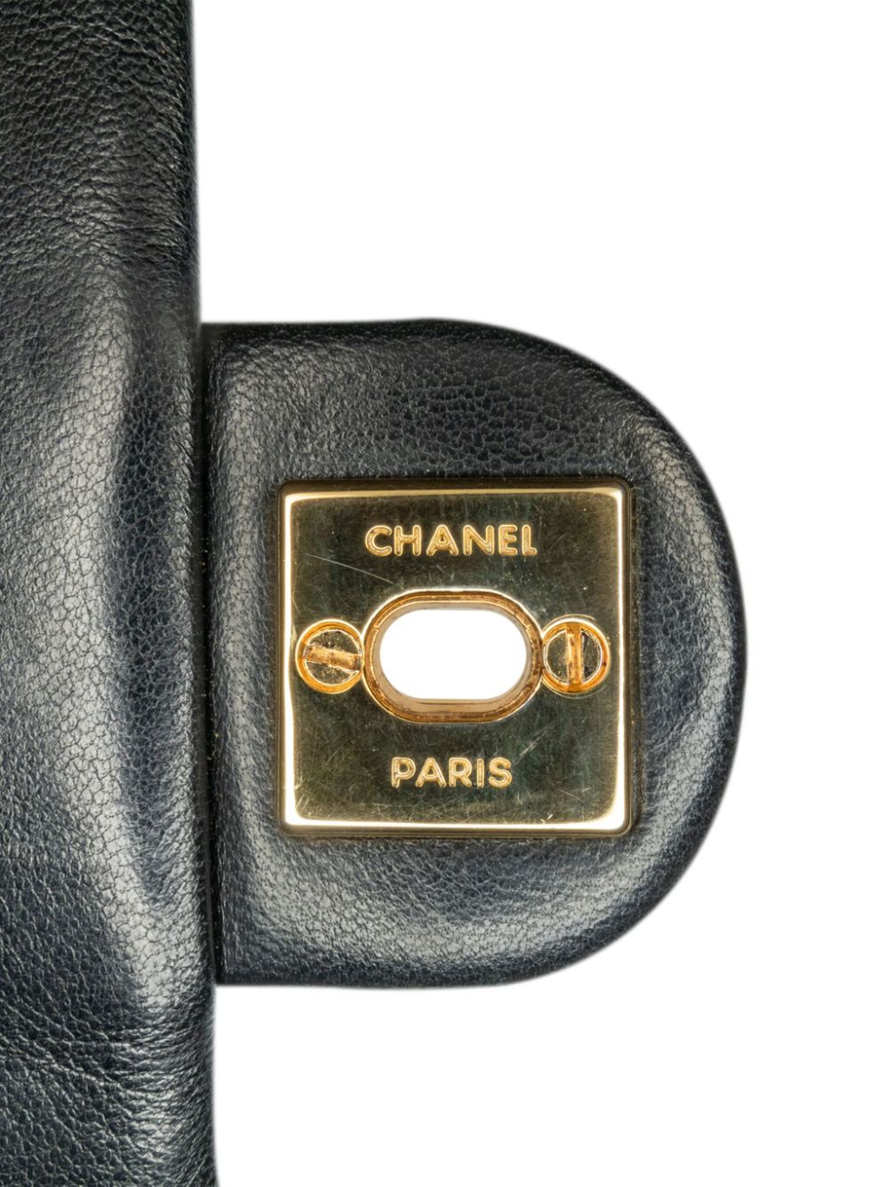 CHANEL 1989-1991 Mini Square Classic Lambskin Leather Single Flap shoulder bag Women