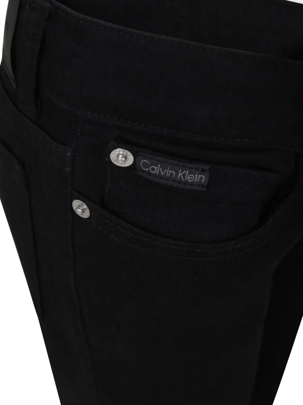 Calvin Klein Kids Flared jeans Zwart