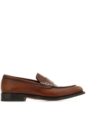 Ferragamo ガンチーニ ローファー | ブラウン | FARFETCH JP
