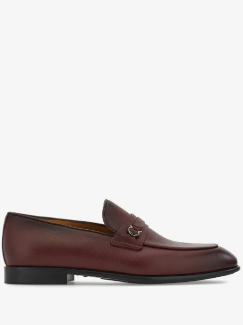 Ferragamo Gancini-plaque loafers 