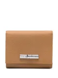 Longchamp Le Roseau wallet - Brown