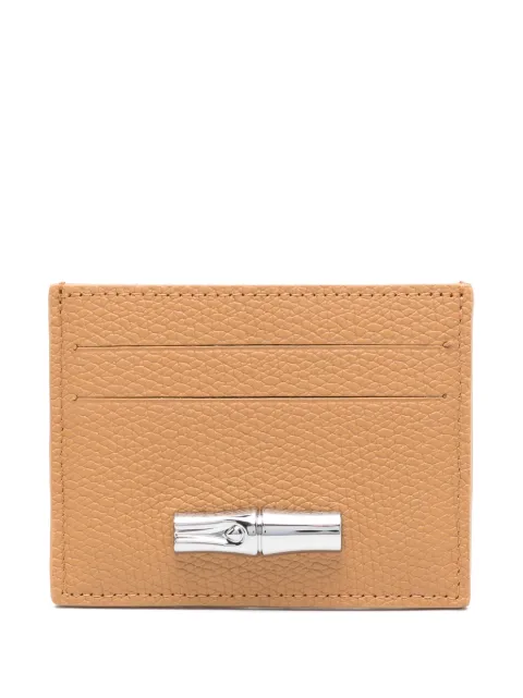 Longchamp Le Roseau card holder