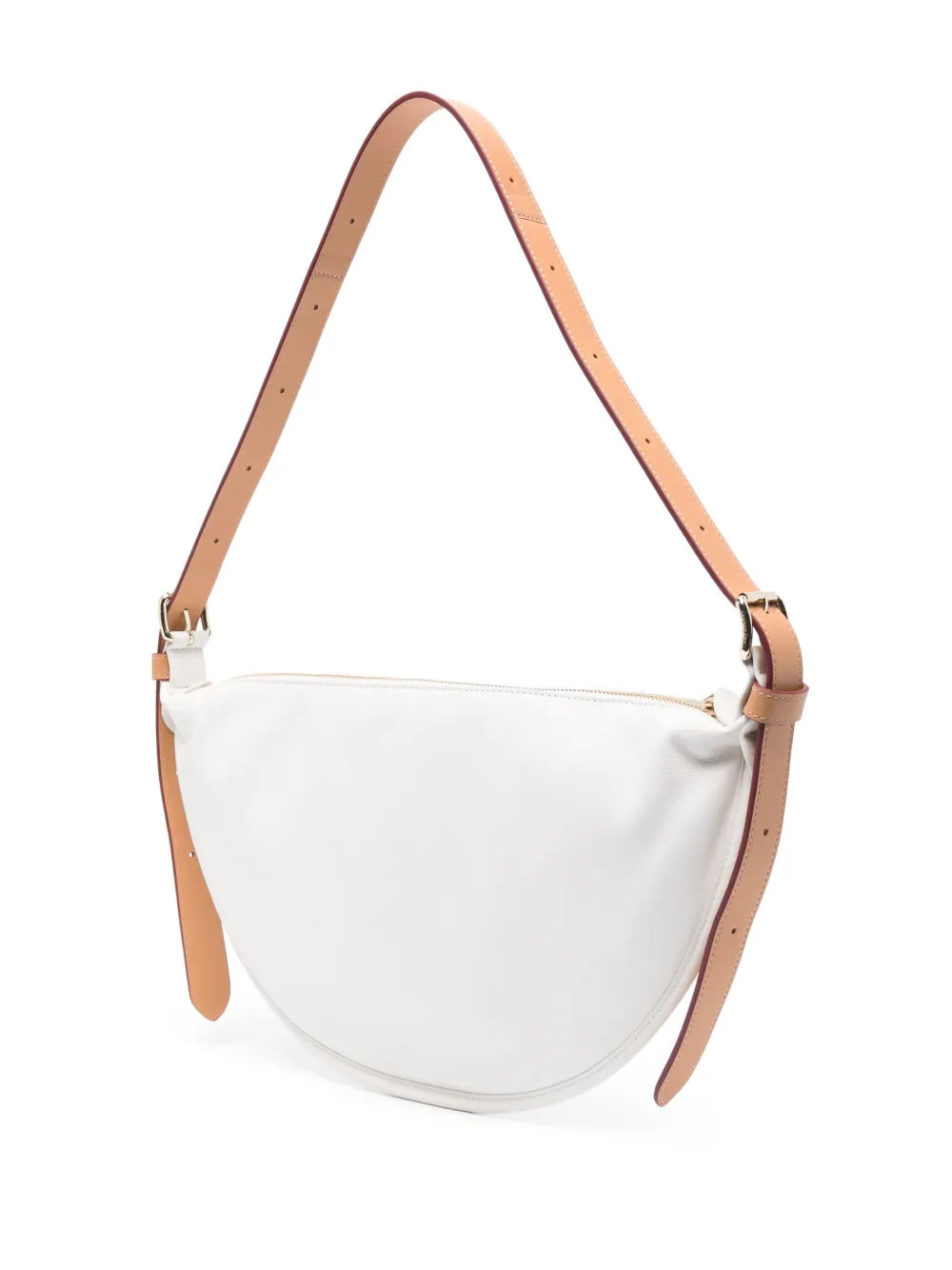 Longchamp Half Bag M crossbodytas Wit