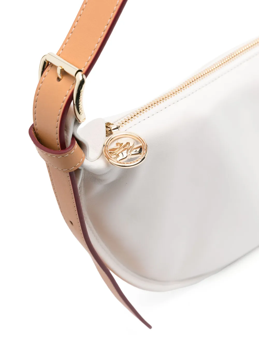 Longchamp Half Bag M crossbodytas Wit