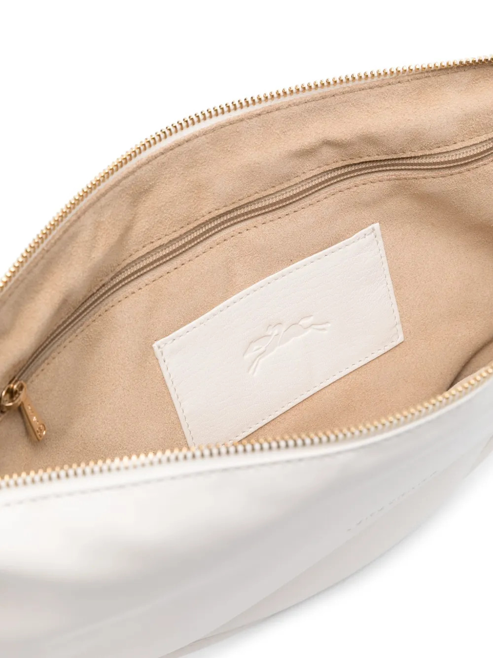 Longchamp Half Bag M crossbodytas Wit