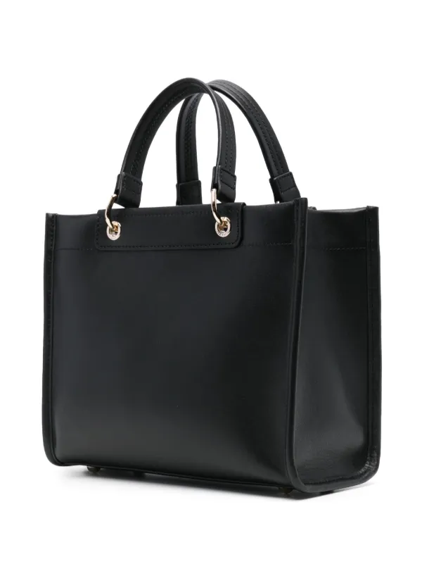 トートバッグ LONGCHAMP BLACK LEATHER CABAS S TOTES Longchamp Cabas Longchamp S Handbag Black - Leather | REVERSIBLE