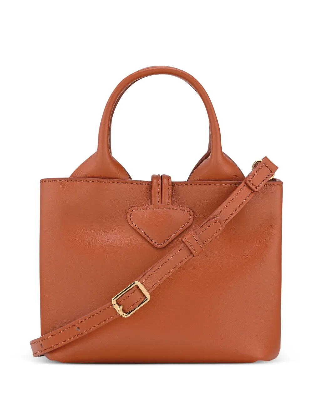 Longchamp XS Le Roseau handtas Bruin