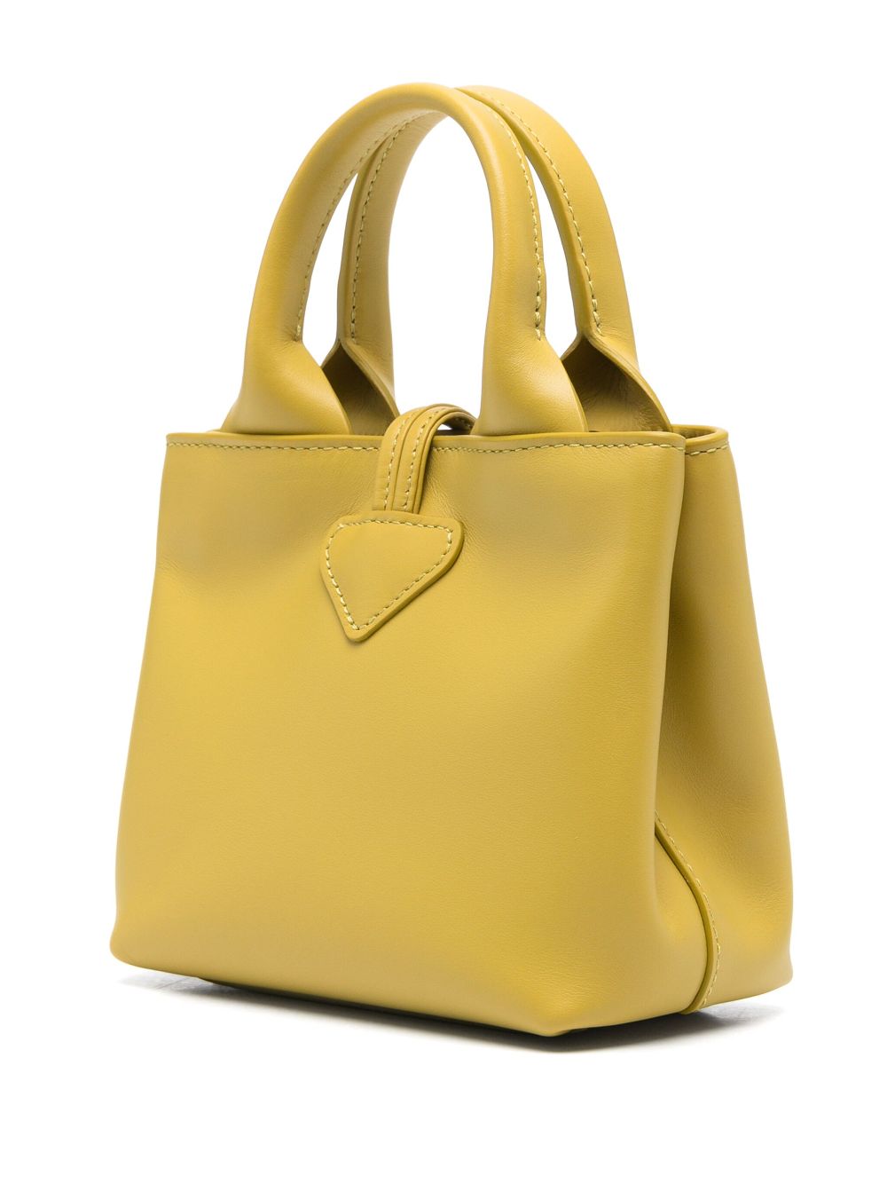 Longchamp Kleine Le Roseau shopper - Groen