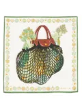 Longchamp The Gourmet Mesh Bag scarf - Neutrals