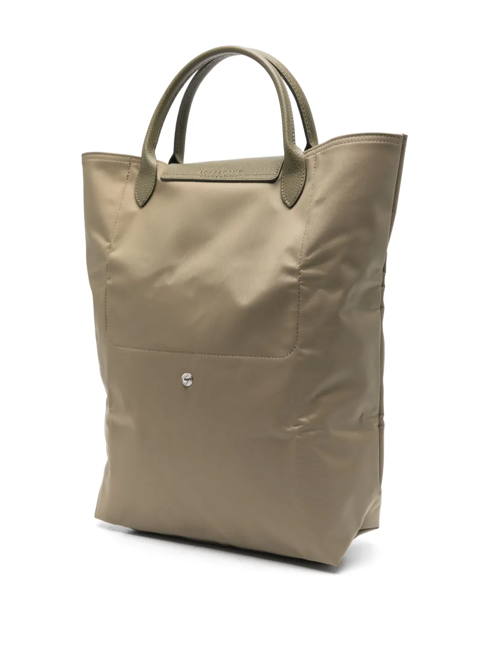 Longchamp Le Pliage medium shopper Groen