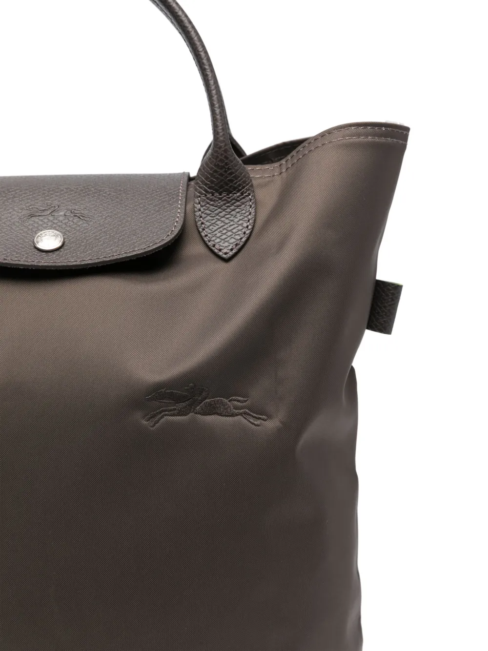 Longchamp Le Pliage Green medium shopper Bruin