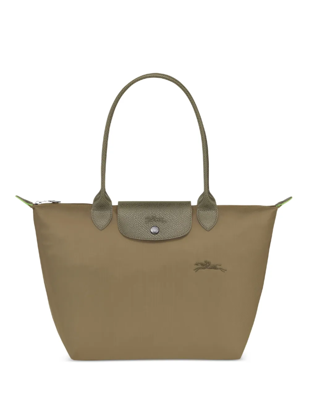 Longchamp Borsa tote Le Pliage media - Verde