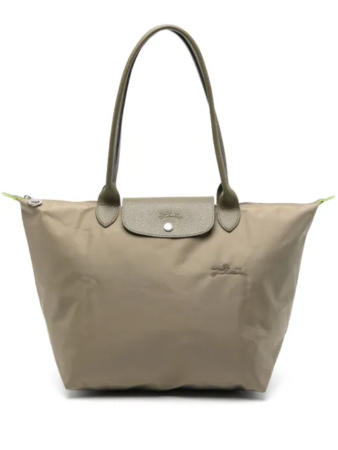 Longchamp large Le Pliage Green tote bag