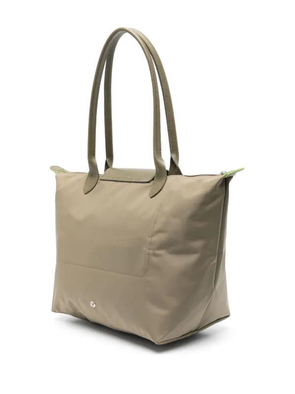 Longchamp Le Pliage Green L Tote Bag | Green | FARFETCH