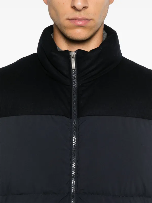 PICONE ブラック ノースリーブダウンベスト Peserico ノースリーブ ダウンベスト | ブルー | FARFETCH JP