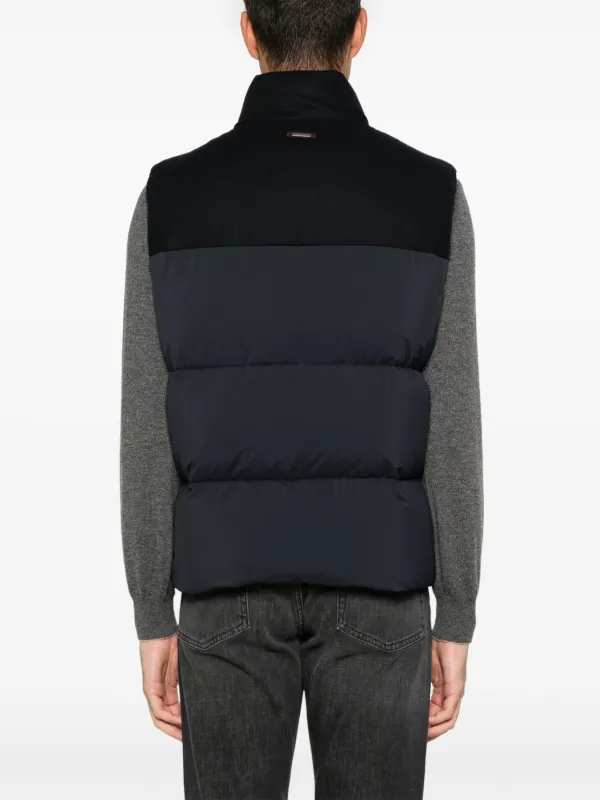 Peserico ノースリーブ ダウンベスト | ブルー | FARFETCH JP