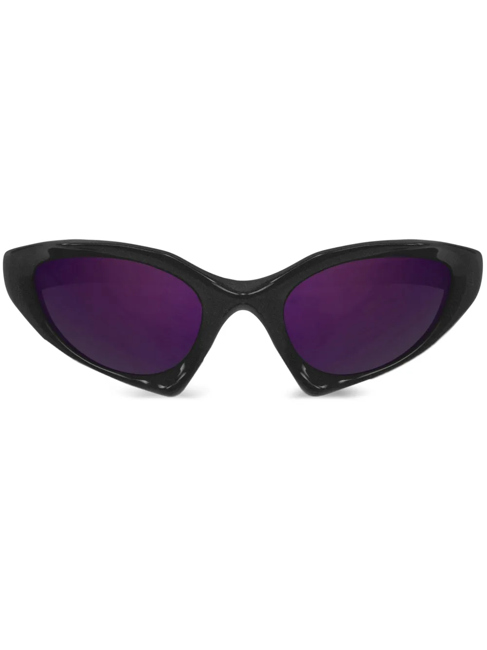 Balenciaga Eyewear oversize-frame sunglasses | Black | Image 1
