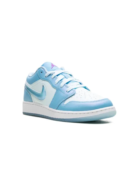 Jordan Kids tenis Air Jordan 1 Low SE Aqua Blue