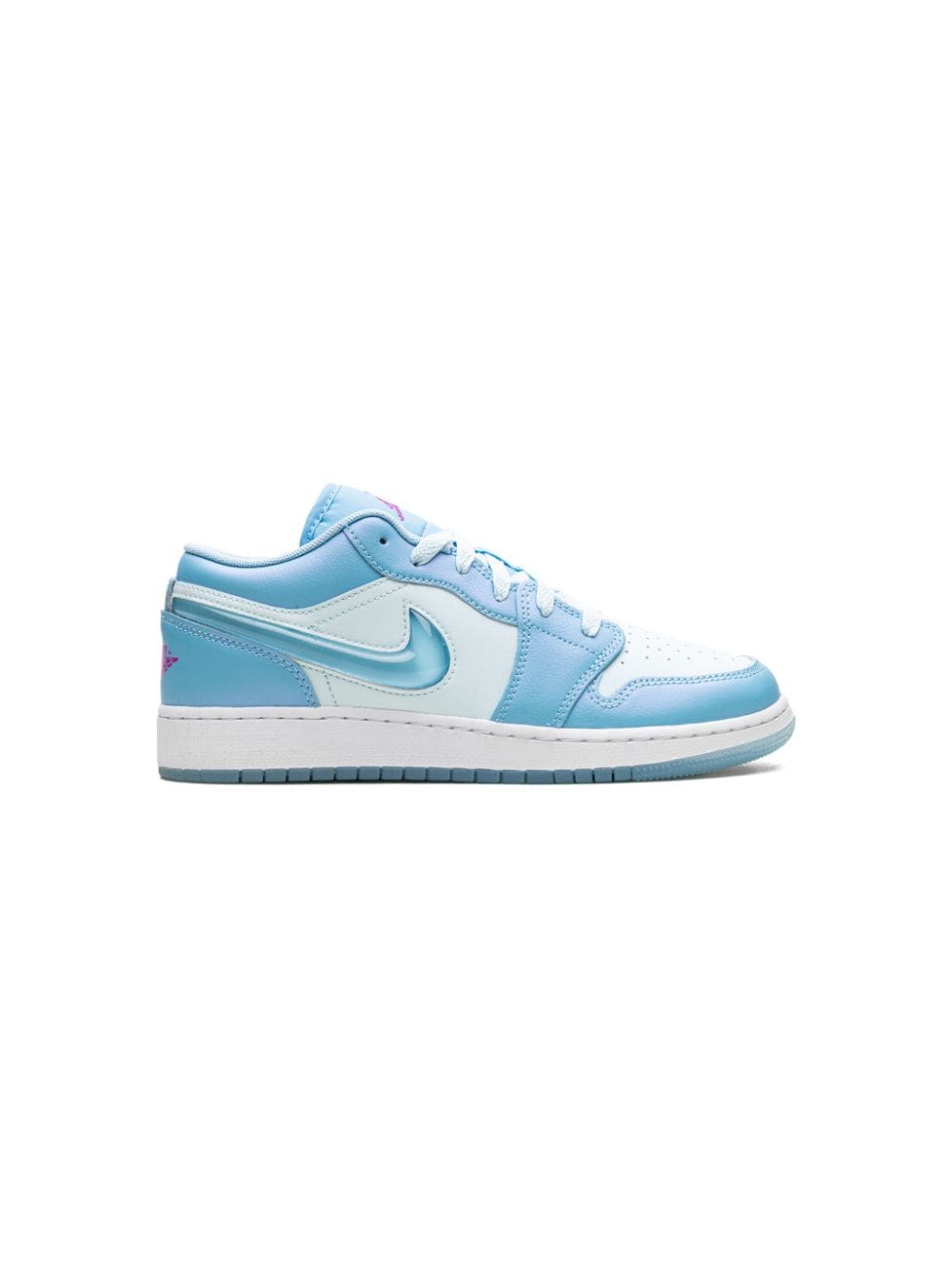 Jordan Kids Air Jordan 1 Low SE "Aqua Blue" sneakers - Blauw