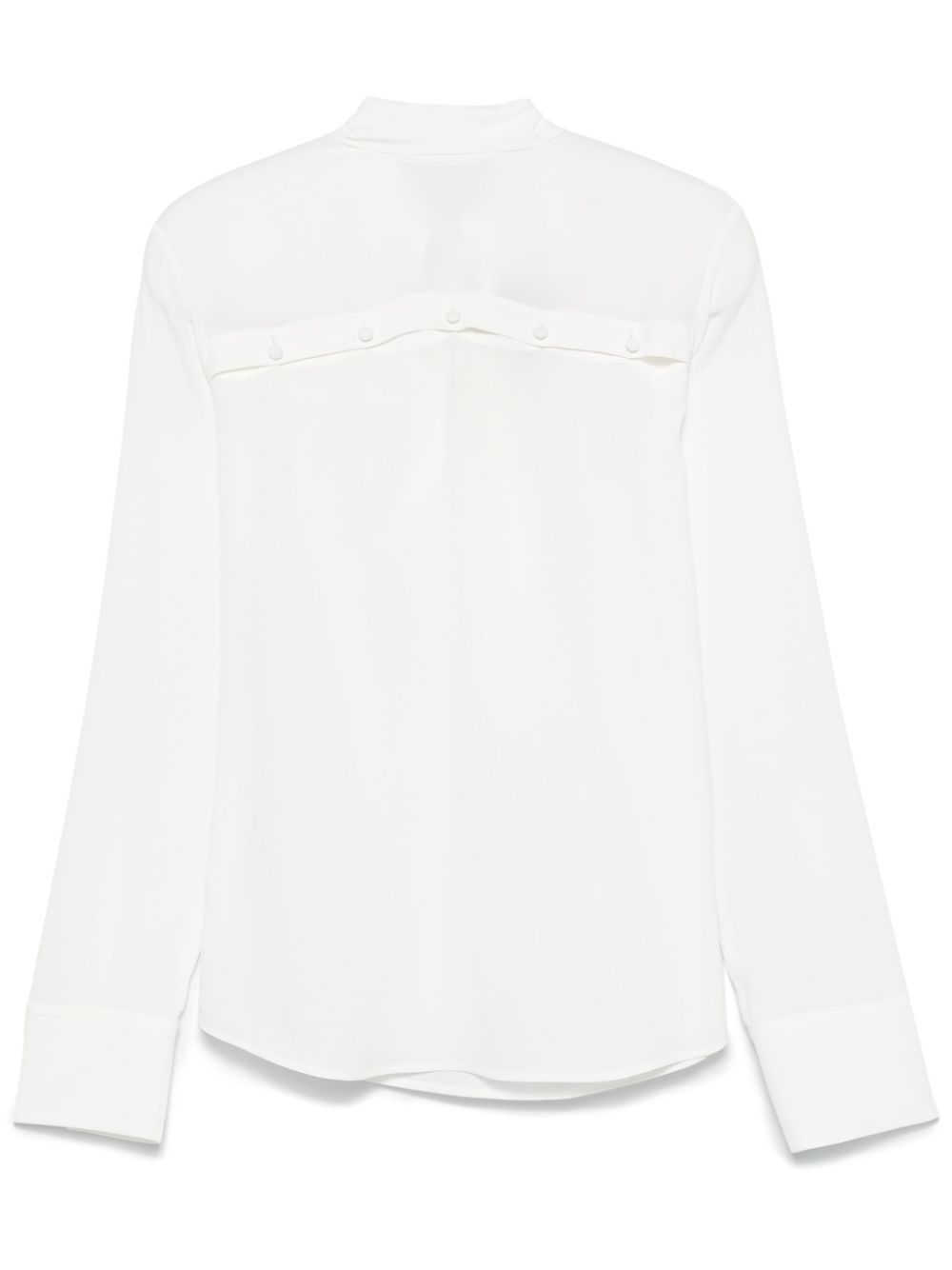 Nº21 button-placket blouse