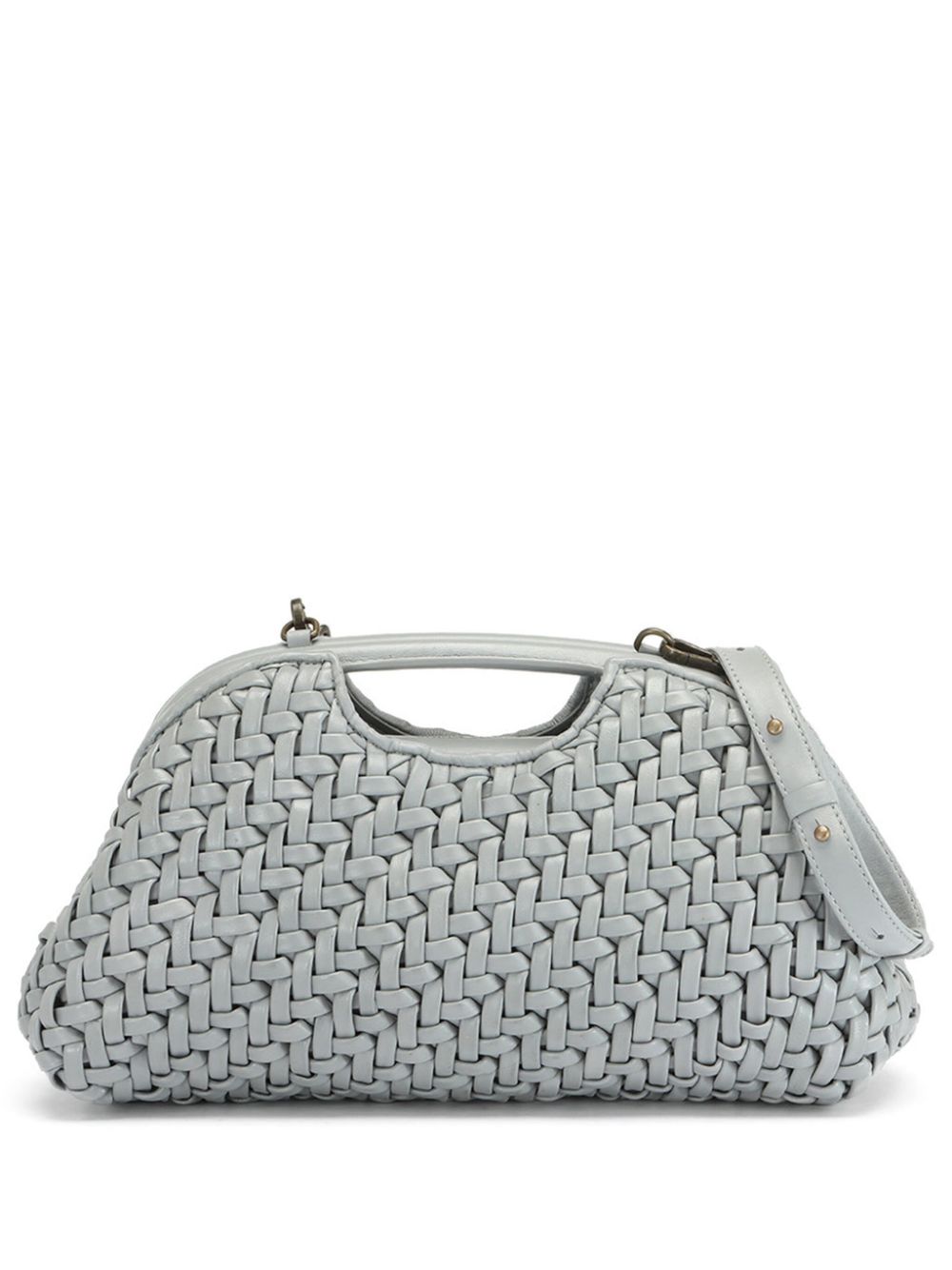 Officine Creative Helen 08 Clutch Bag In Grey