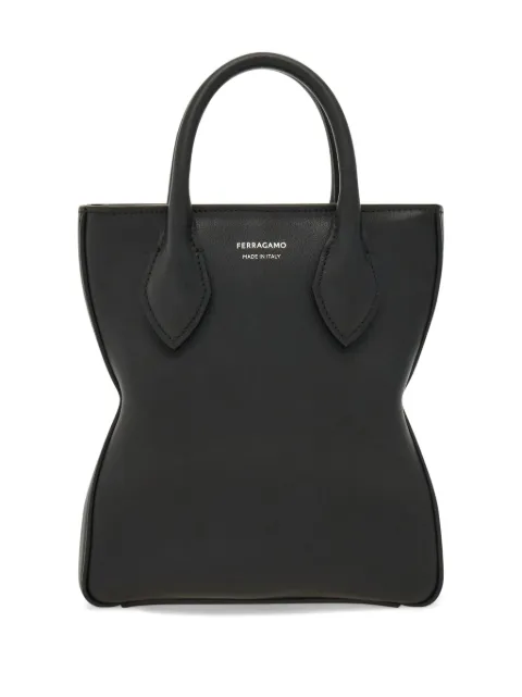Ferragamo logo-stamp tote bag