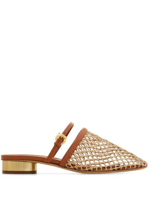 Ferragamo 20mm mesh mules