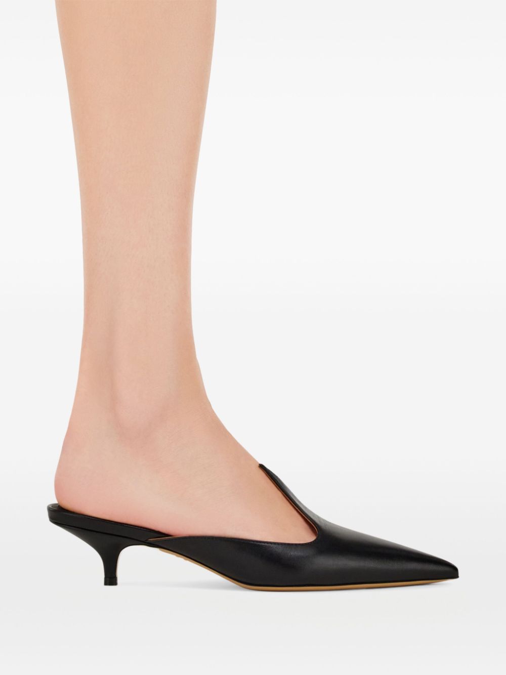 Ferragamo 40mm leather mules Black