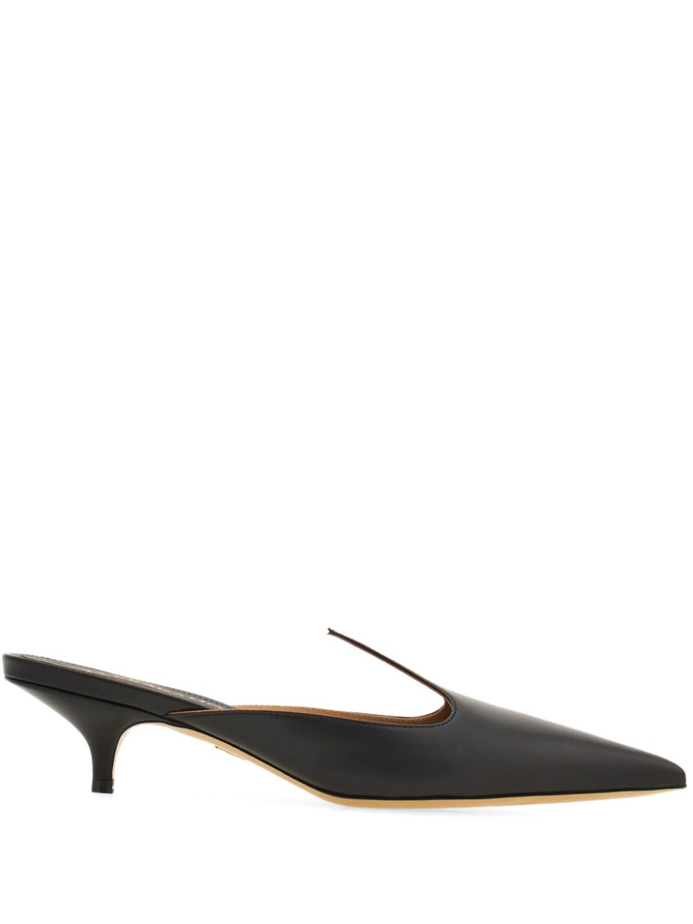 Ferragamo 40mm leather mules Black