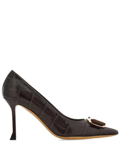 Ferragamo zapatillas New Vara con tacón de 85mm