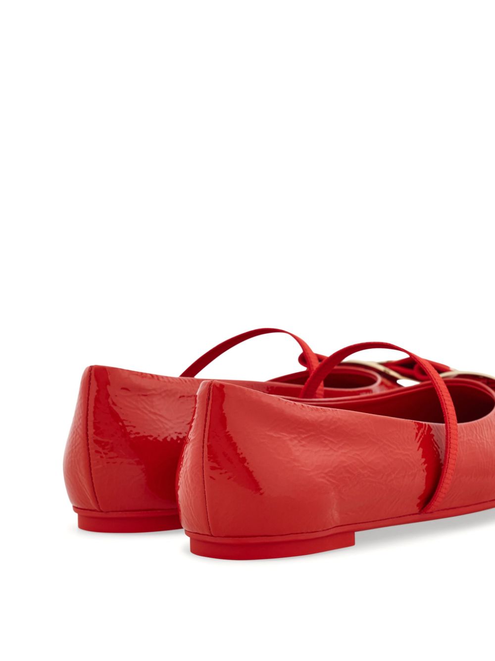 Ferragamo New Vara ballerina's Rood