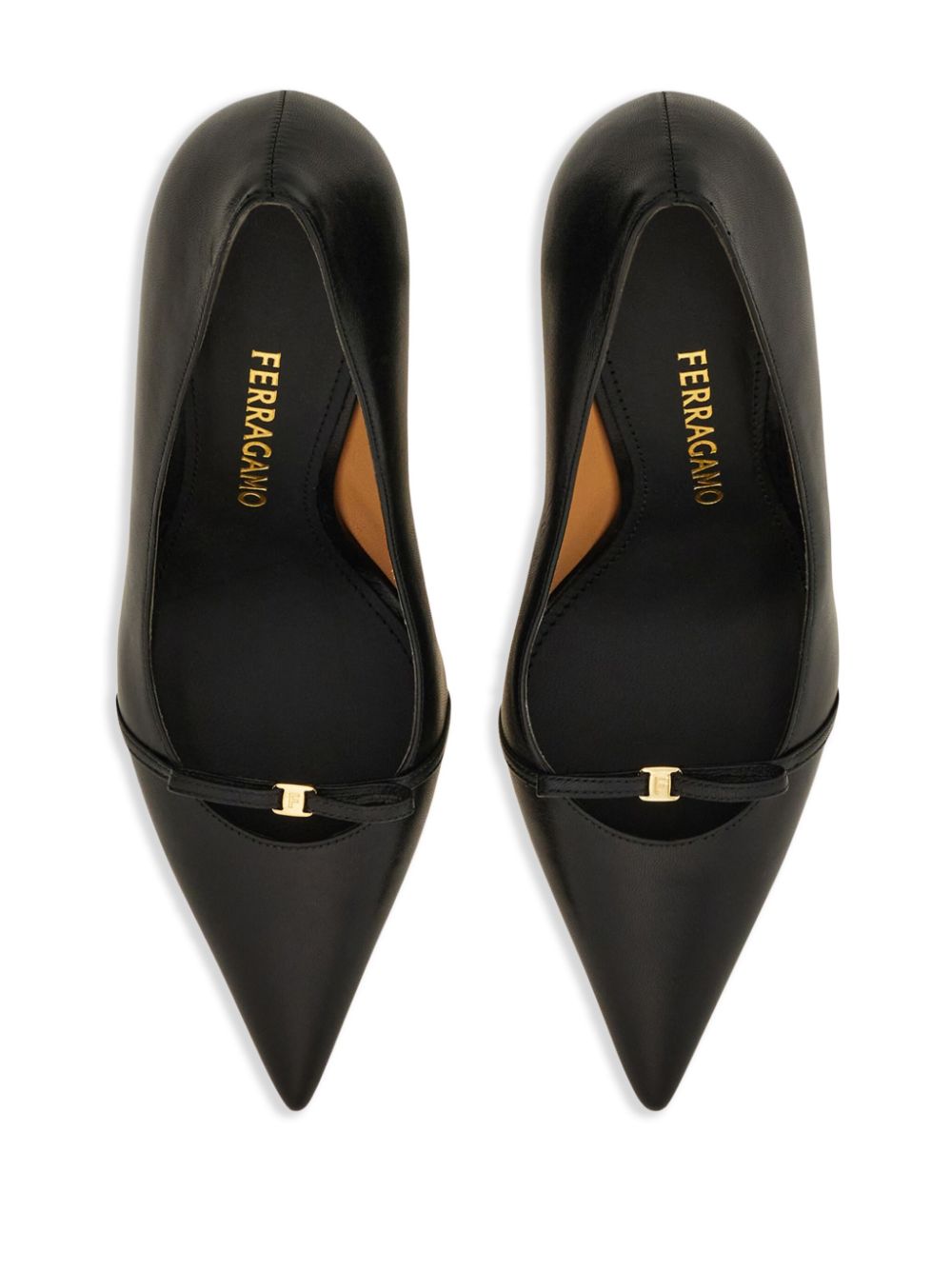 Ferragamo Mini Bow pumps Black