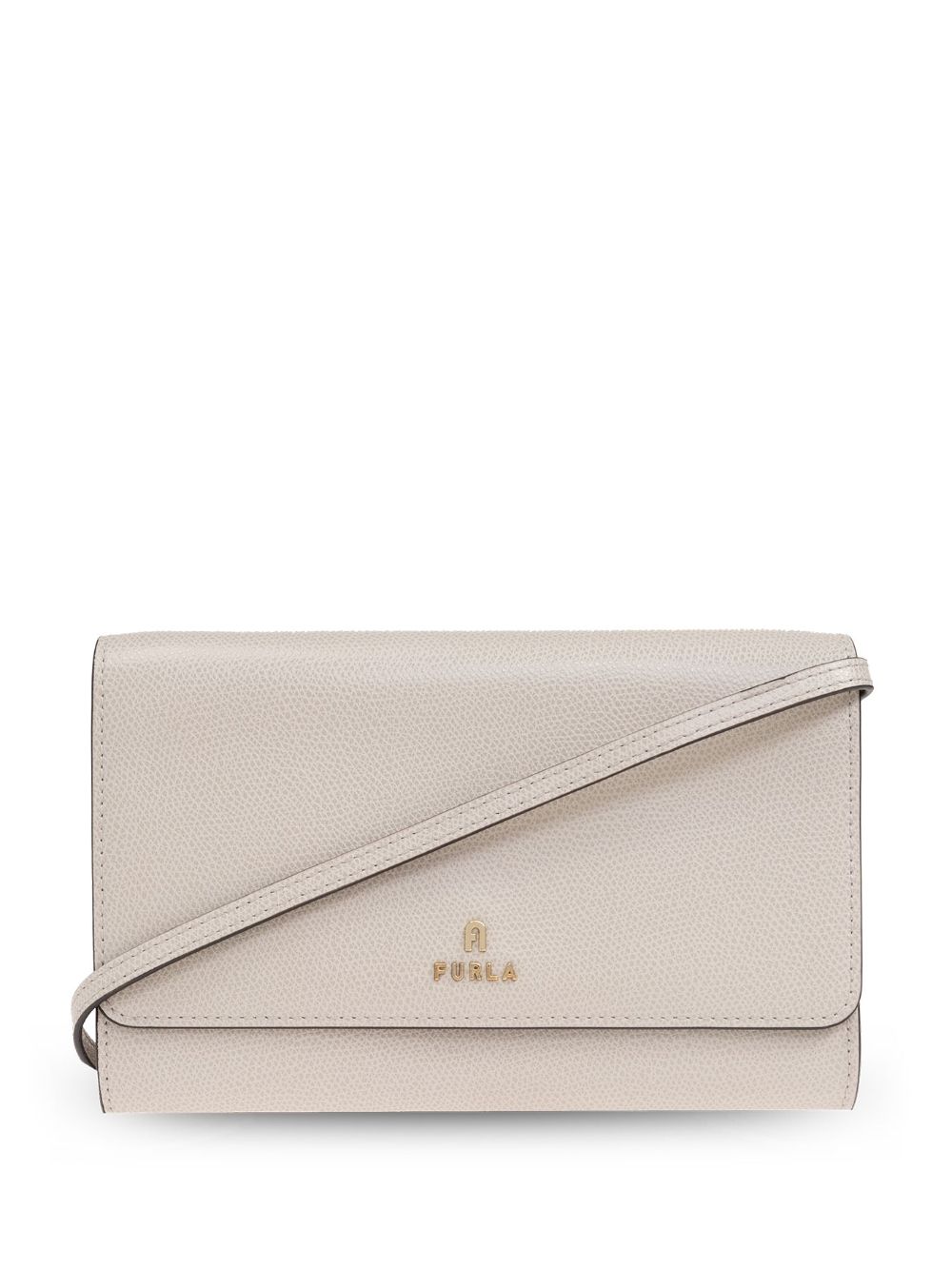 Furla Camelia clutch bag - Neutrals