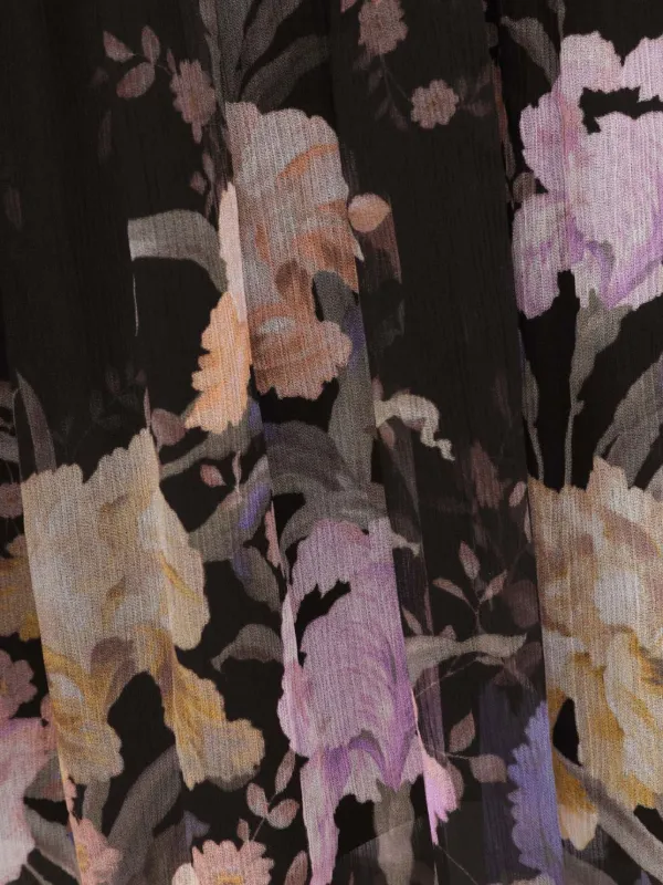 【Zimmermann】エデン ハンカチドレス Zimmermann Eden Tiered Midi-Dress | Saks Fifth Avenue