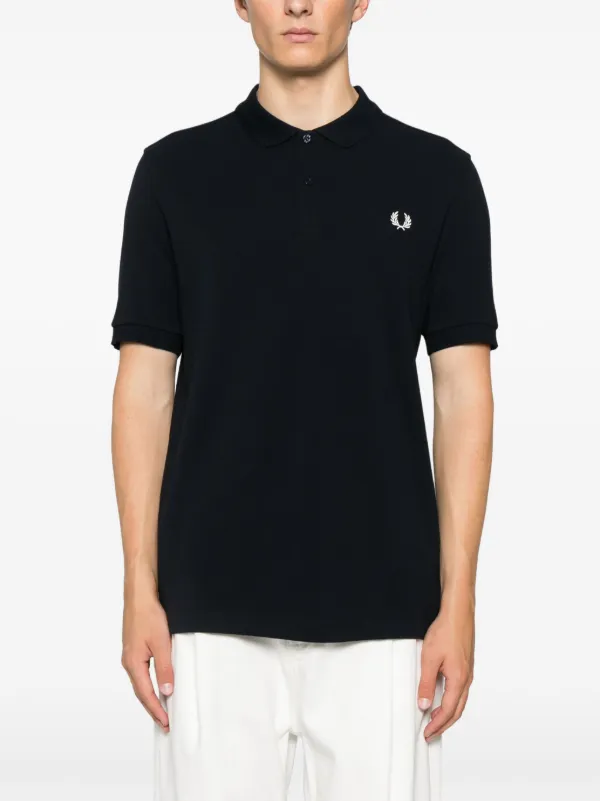 Comme Des Garçons Shirt x Fred Perry スローガン ポロシャツ