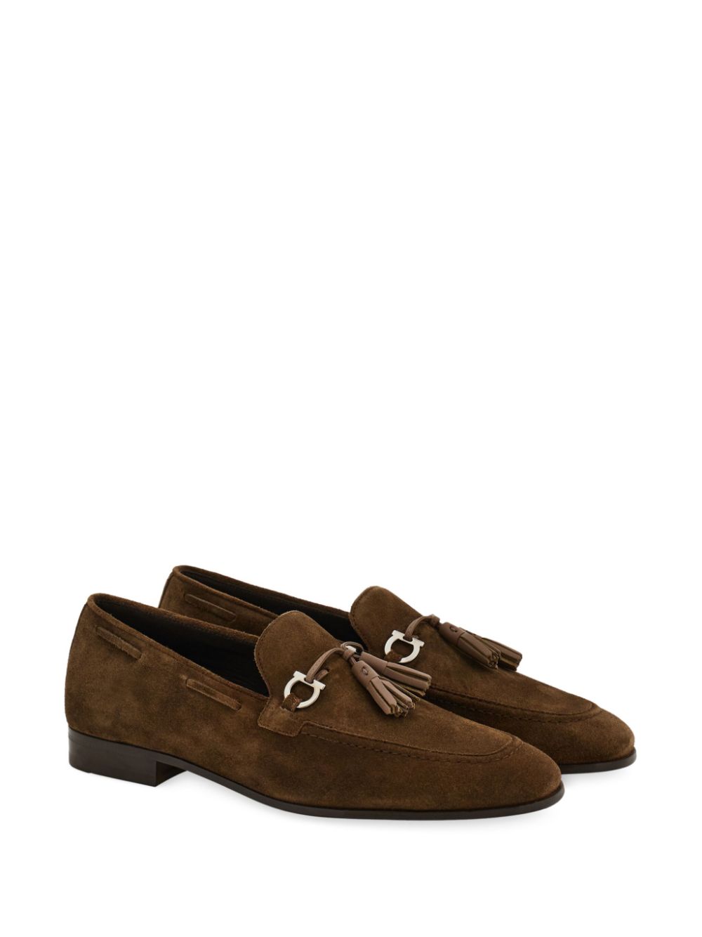 Ferragamo Loafers met kwastjes Bruin