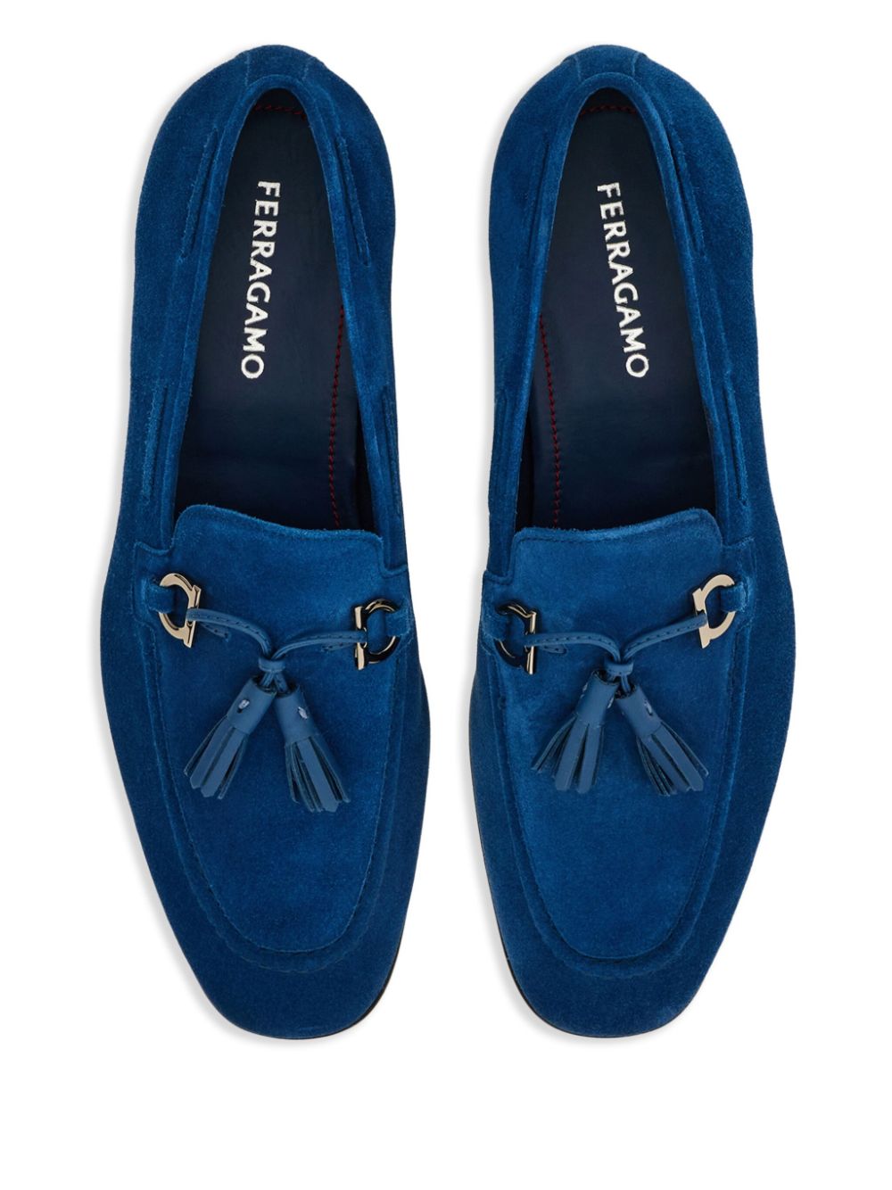 Ferragamo tassels loafers Blue