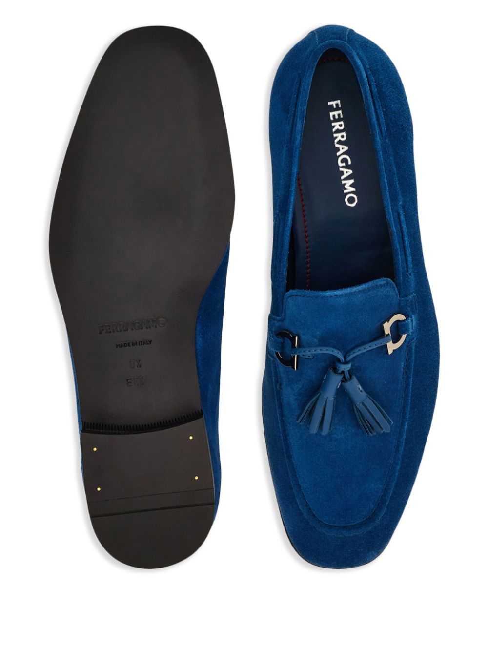 Ferragamo tassels loafers Blue