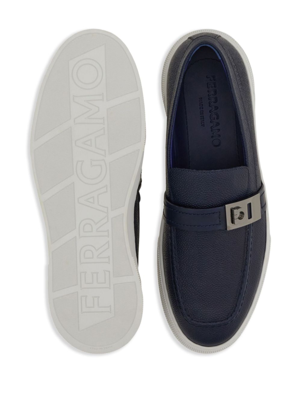 Ferragamo Gancini sneakers Blue