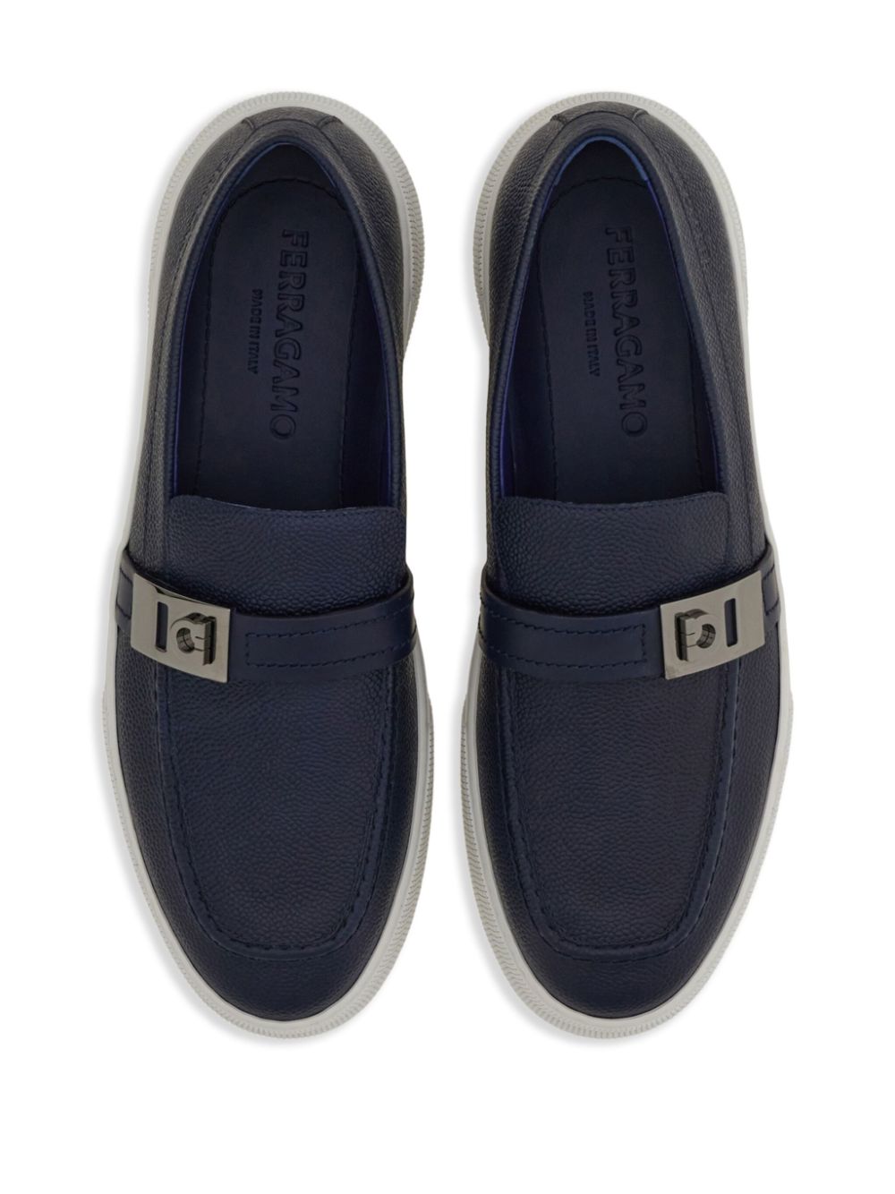 Ferragamo Gancini sneakers Blue