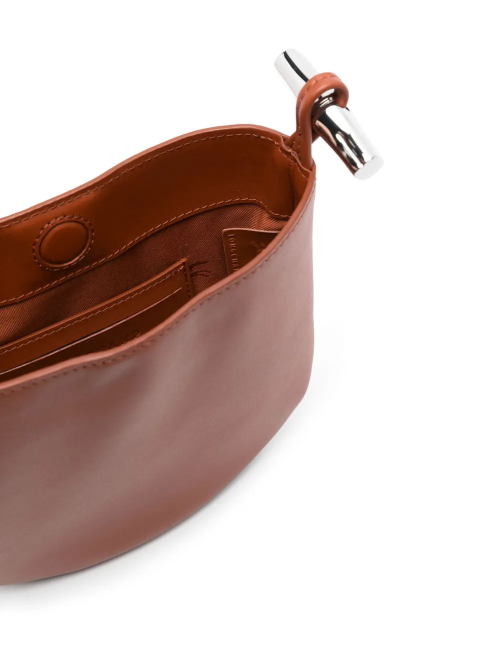 Longchamp S Le Roseau kleine crossbodytas Oranje