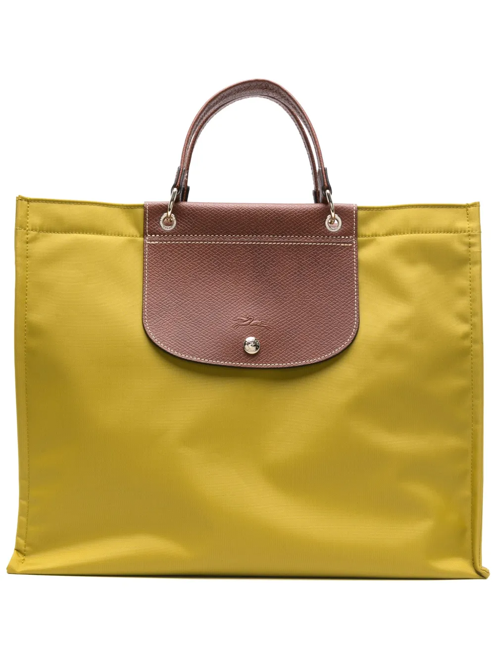 Longchamp Grote Cabas shopper Groen