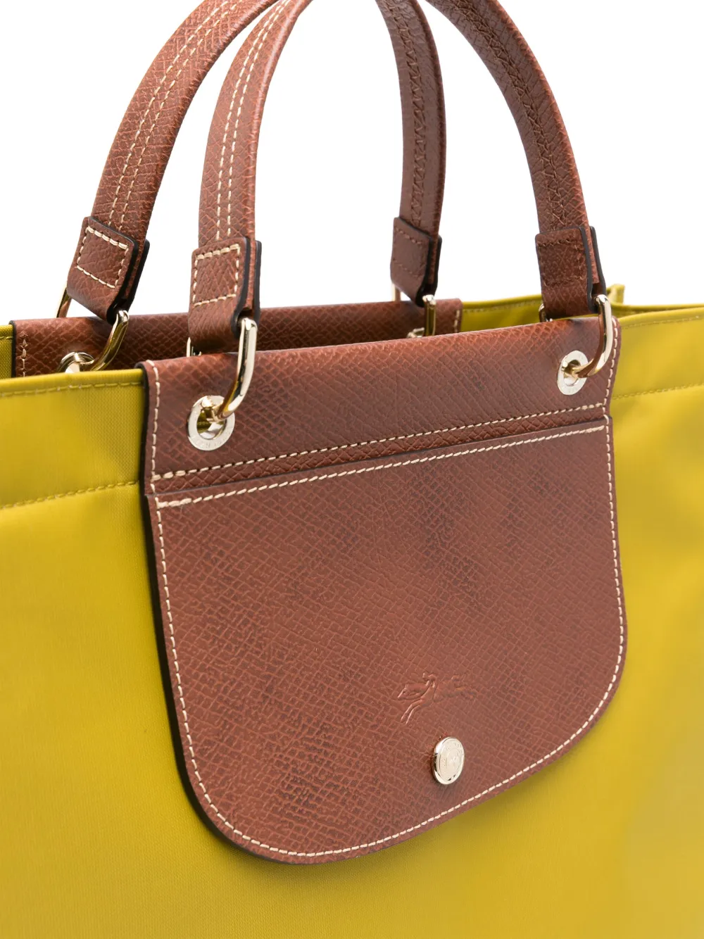 Longchamp Grote Cabas shopper Groen