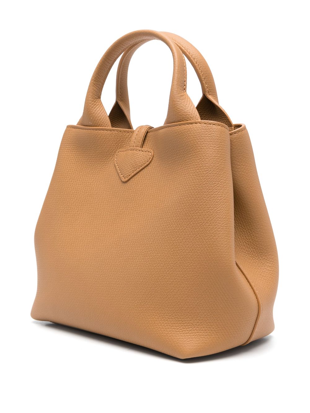 Longchamp Le Roseau kleine shopper - Bruin