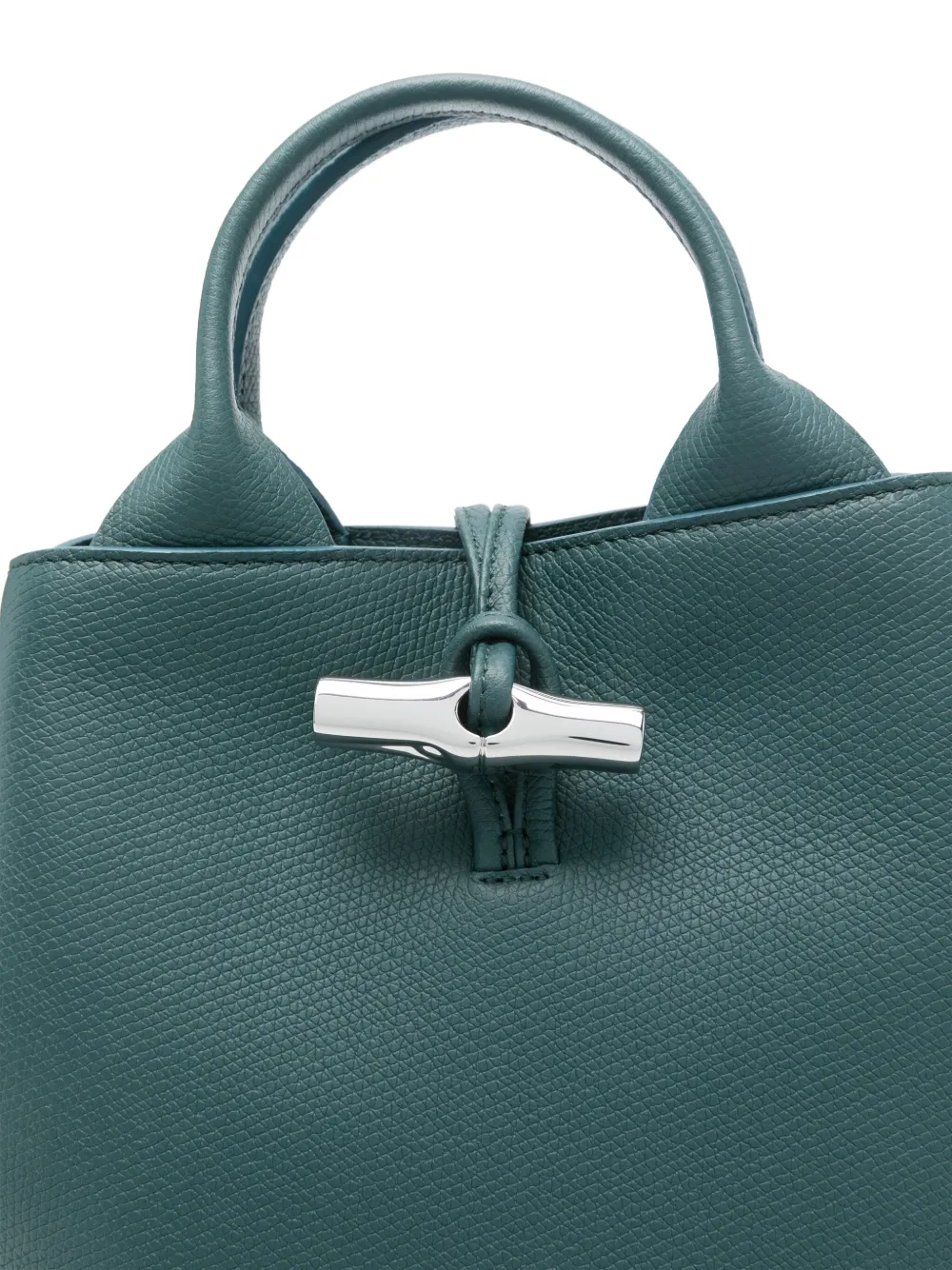 Longchamp Le Roseau kleine shopper Blauw