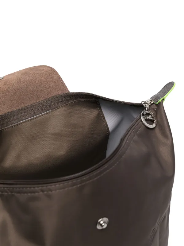 【美品】LONGCHAMP リュック ブラック/ブラウン　LE PLIAGE Le Pliage Original M Backpack Black - Canvas | Longchamp US