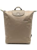 Longchamp medium Le Pliage backpack - Green